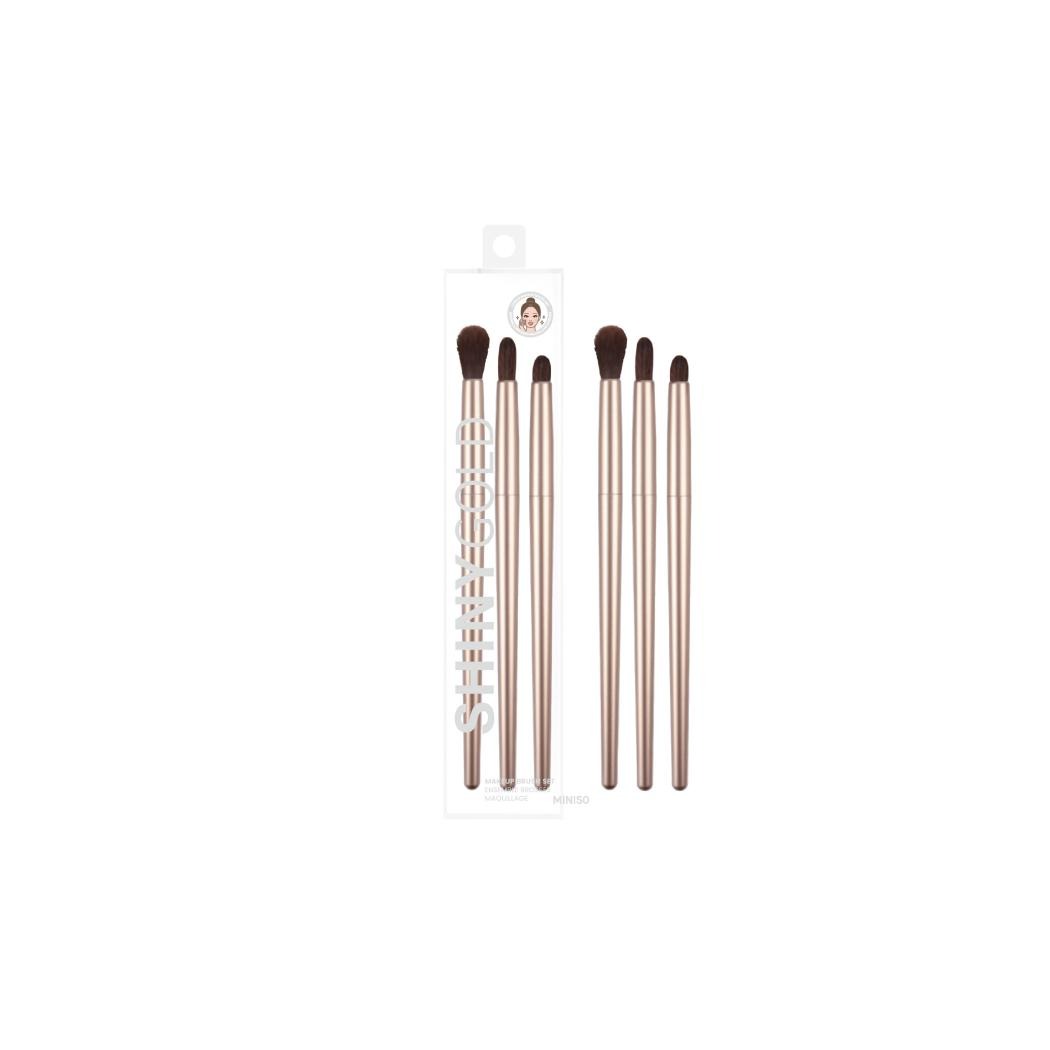 Set de Brochas para Maquillaje de Ojos (3 pzas)