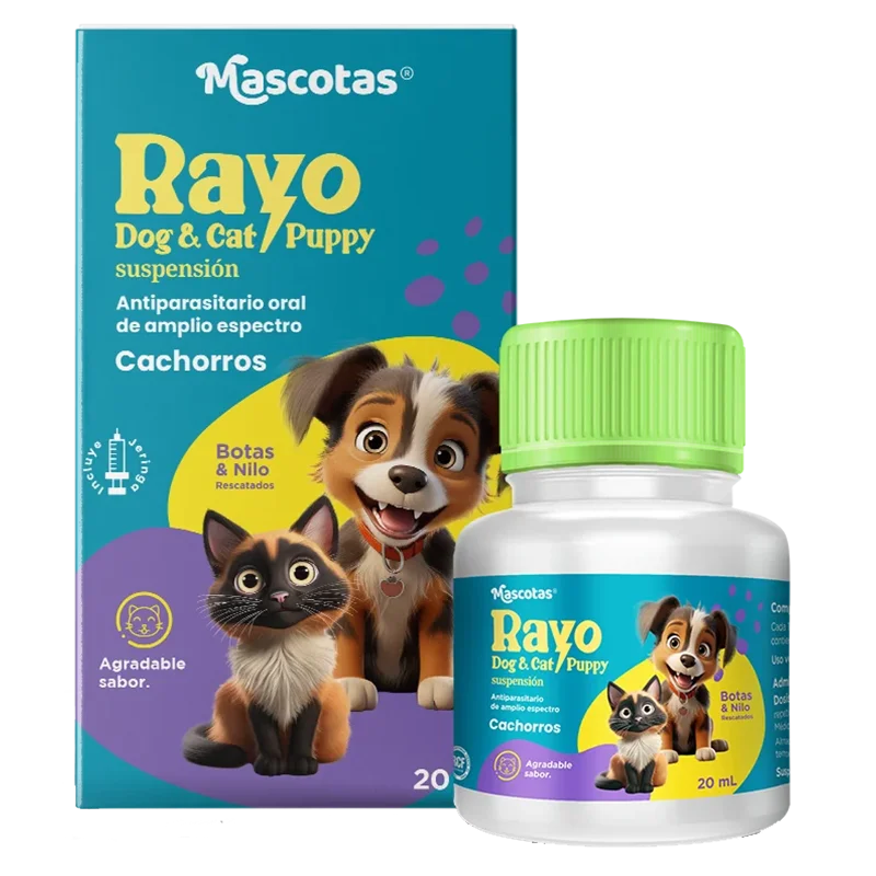 Rayo Dog & Cat Puppy – Suspensión 20ml