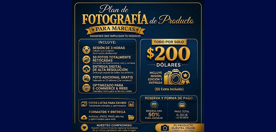 Sesiones para productos de marcas